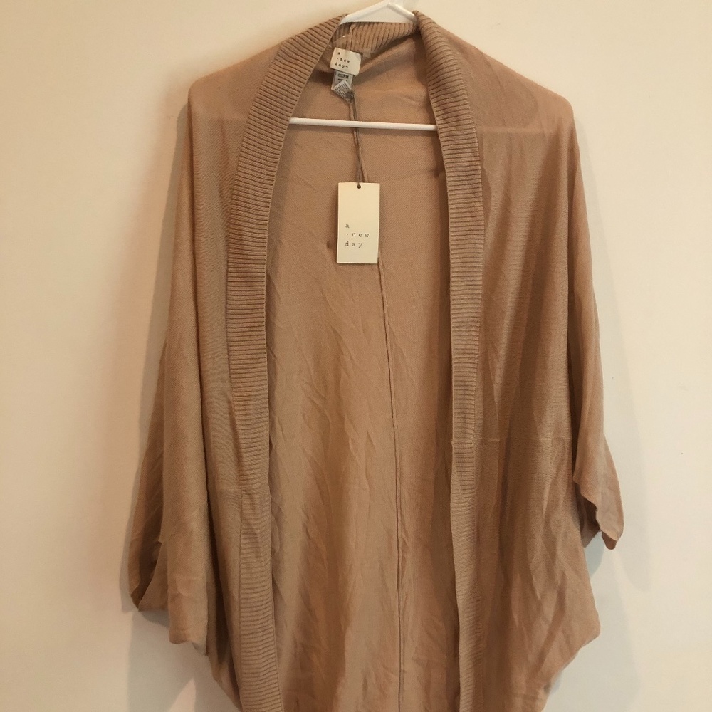 Tan Flowy Cardigan Never worn
